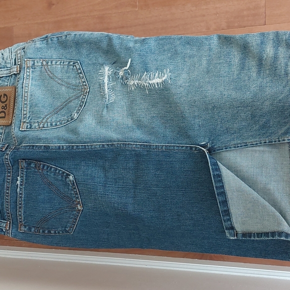 D&G (Dolce&Gabbana) denim skirt - Picture 7 of 8